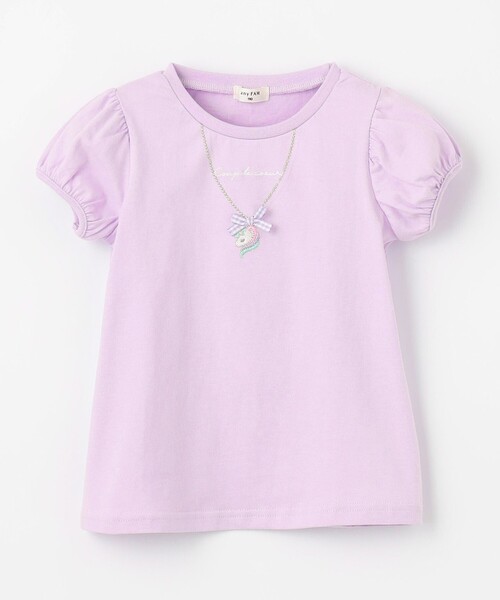 ANY（エニィ） tシャツ ネックレス モチーフ Tシャツ キッズ 子供服