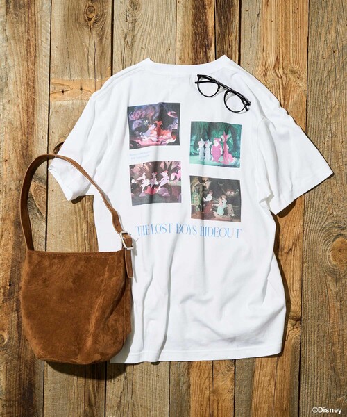 tシャツ 「DISNEY Peter Pan」 プリントTシャツ/ディズニー/ピーター・パン/Tシャツ/ティンカーベル レディース FREAK'S STORE tシャツ 「DISNEY Peter Pan」 プリントTシャツ