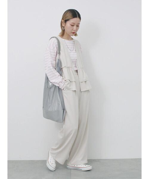 ジレ セットアップ レディース（色：グリーン系）の商品一覧 通販  