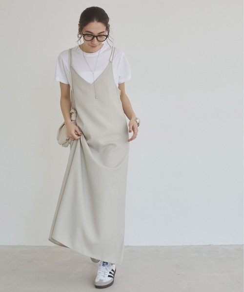 ANGIE ワンピース ロング キャミ ワンピース : ZOZOTOWN Yahoo!店