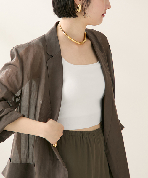 Knit Bra Top（カップ付きインナー）｜Plage（プラージュ）の