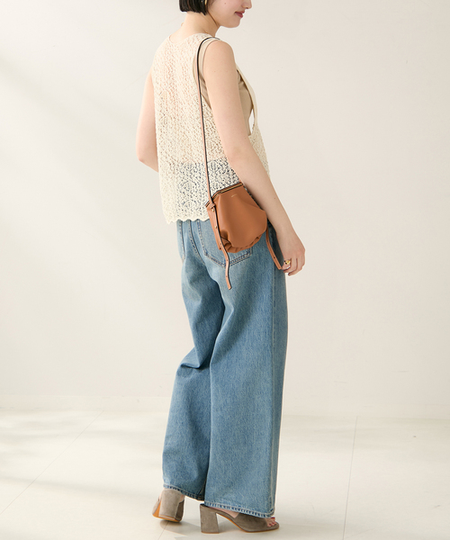 plage ニットブラトップ　ベージュ 追加》Knit Bra Top（カップ付きインナー）｜Plage（プラージュ