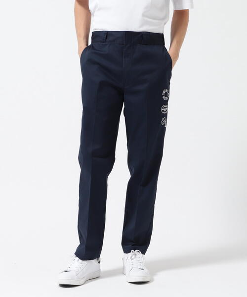 JACK BUNNY ネイビー スリムフィットパンツ ロゴ入り　Lサイズ Jack Bunny!!（ジャックバニー） パンツ 「Jack Bunny!!」「Dickies」T