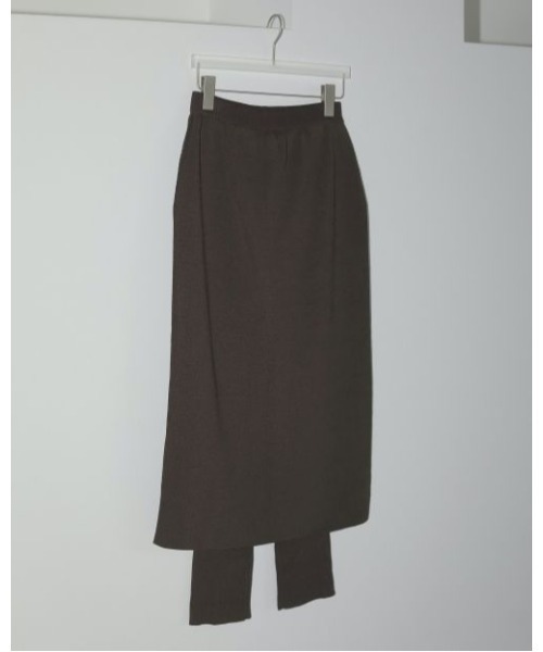 anuke（アンヌーク） パンツ anuke Mixknit Skirt Pants 62510712