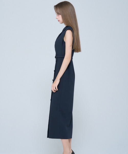 パーティードレス ワンピース French Sleeve Tailored Dress_15