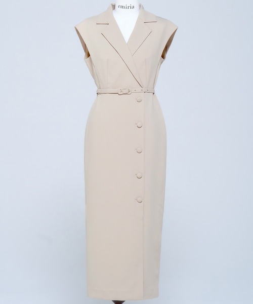 emiriawiz ワンピース French Sleeve Tailored Dress : ZOZOTOWN