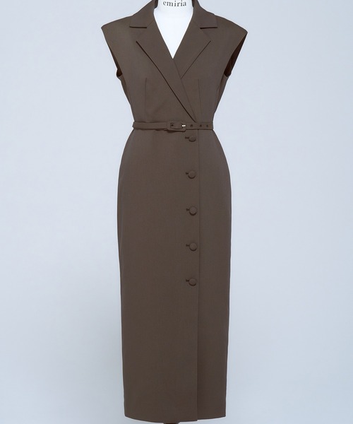 emiriawiz ワンピース French Sleeve Tailored Dress : ZOZOTOWN