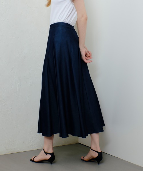 allureville（アルアバイル） スカート マットタフタアンイーブン