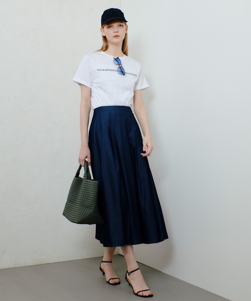 allureville（アルアバイル） スカート マットタフタアンイーブン