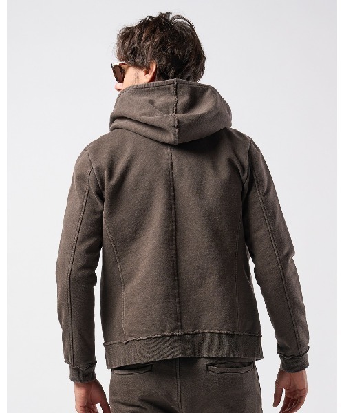 wjk パーカー basic zip-up parka(piece-dyed) メンズ : ZOZOTOWN