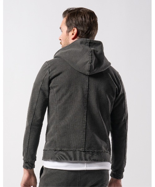 wjk パーカー basic zip-up parka(piece-dyed) メンズ : ZOZOTOWN