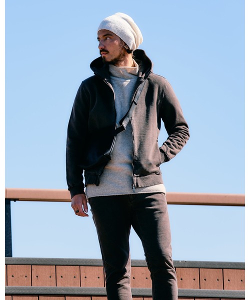 wjk パーカー basic zip-up parka(piece-dyed) メンズ : ZOZOTOWN