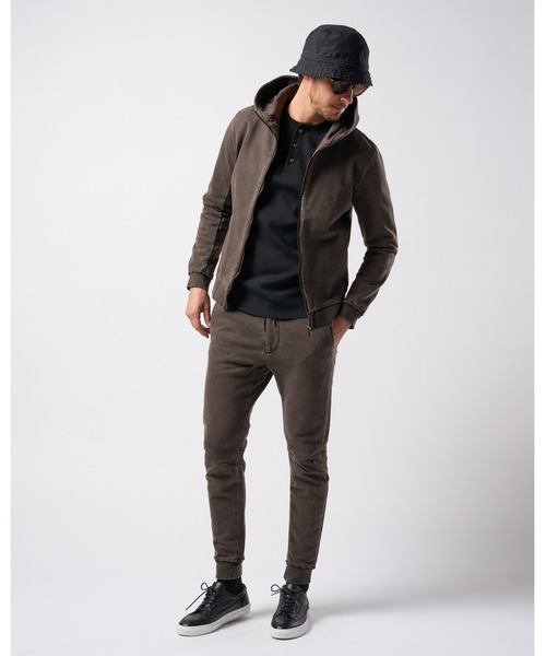 wjk パーカー basic zip-up parka(piece-dyed) メンズ : ZOZOTOWN