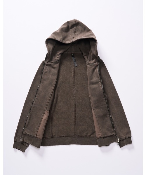 wjk パーカー basic zip-up parka(piece-dyed) メンズ : ZOZOTOWN