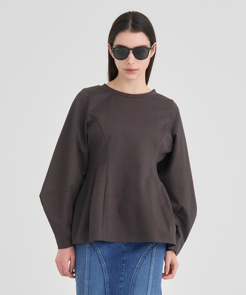 tシャツ 「RITAN/リタン」Volume Sleeve T-Shirt/ボリュームスリーブTシャツ レディース