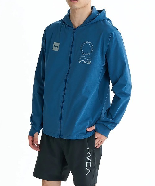 RVCA（ルーカ） ラッシュガード メンズ VA MARK REFLECTIVE SFHD 長袖