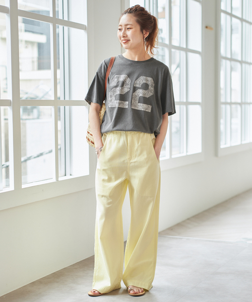 AUTHEN tシャツ 「追加」AUTHEN / オーセン NUMBERING FLOCKY T