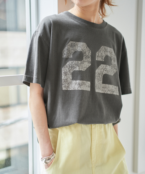 AUTHEN tシャツ 「追加」AUTHEN / オーセン NUMBERING FLOCKY T