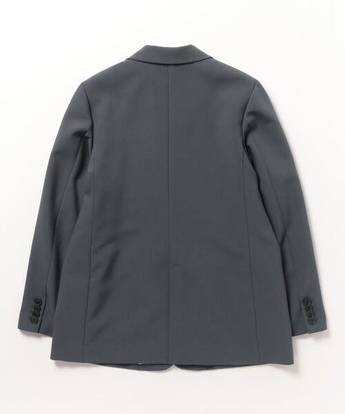 [green label relaxing] tailored jacket 36 серый женский 