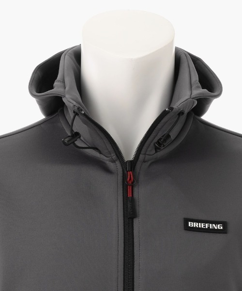 【新品未使用】BRIEFING ベージュ パーカー　Mサイズ BRIEFING 「BRIEFING」 ジップアップパーカー M ベージュ系