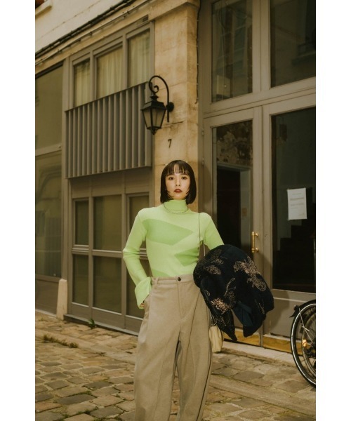 ニット+セーター Knuth Marf wide sleeve high neck knit wide sleeve high neck knit/4color | KNUTH MARF