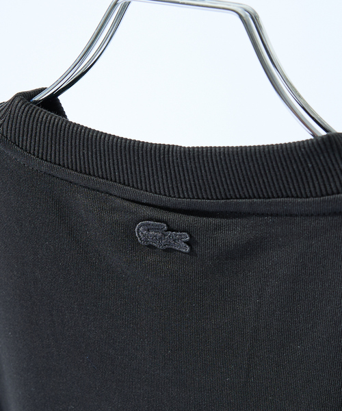 【LACOSTE / ラコステ】トーン・オン・トーンステッチ半袖スウェット / LACOSTE tシャツ 「LACOSTE / ラコステ」トーン・オン・トーン