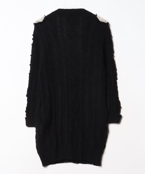 「Kaon」 ニットカーディガン FREE ブラック レディース_画像2
