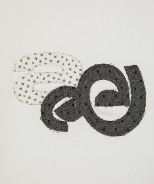 aeae tシャツ 半袖 APPLIQUE LOGO TEE レディース メンズ : ZOZOTOWN