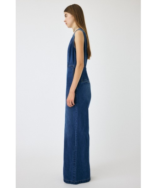 マウジー（MOUSSY）/BACK SLIT DENIM  オールインワン MOUSSY（マウジー） オールインワン BACK SLIT DENIM オールインワン
