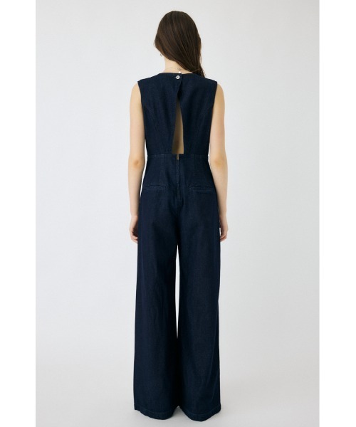 MOUSSY デニムオールインワン MOUSSY | BACK SLIT DENIM オールインワン (オールインワン