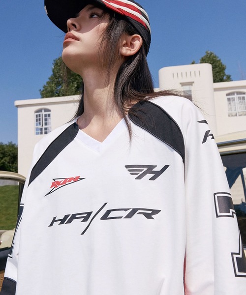 HARSH AND CRUEL 「HARSH CRUEL」 長袖Tシャツ M ホワイト