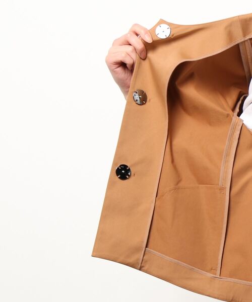 ランバン　ジャケット　38 LANVIN en Bleu(ランバンオンブルー) ライダースジャケット