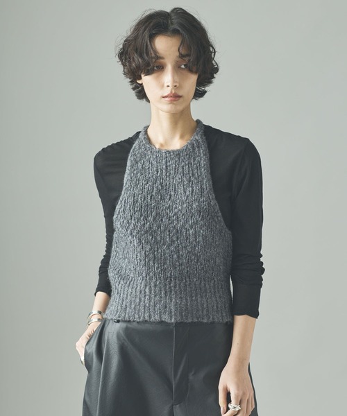 Curensology スムースホルターネックニットプルオーバー今季新品 Curensology（カレンソロジー）の「Curensology(カレンソロジー