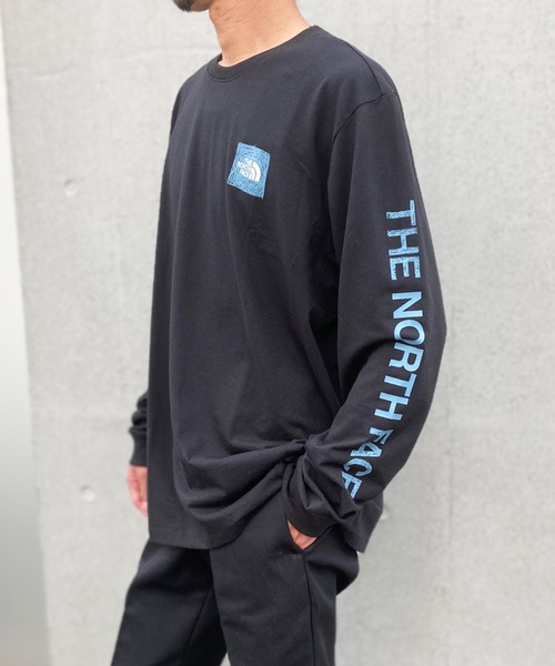THE NORTH FACE 「THE FACE」 長袖Tシャツ M ブラック メンズ