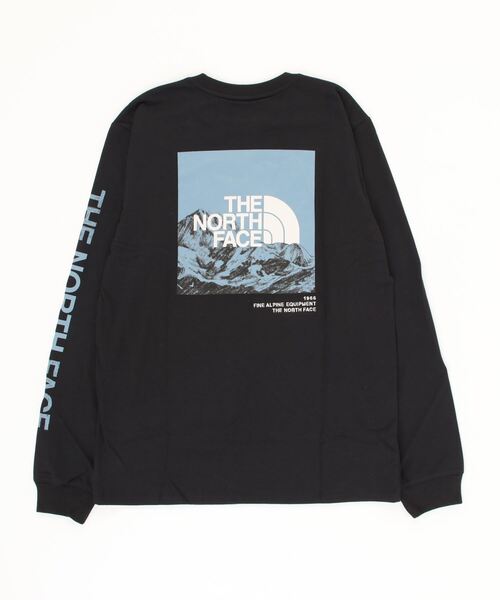 THE NORTH FACE 「THE FACE」 長袖Tシャツ M ブラック メンズ