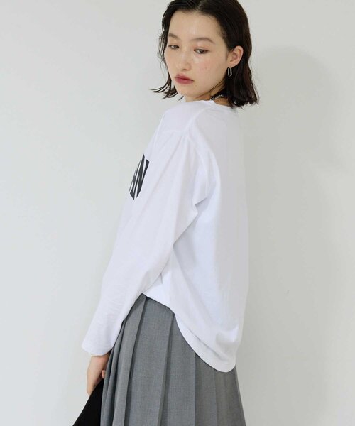 GALLARDAGALANTE tシャツ ラウンドロゴT レディース : ZOZOTOWN