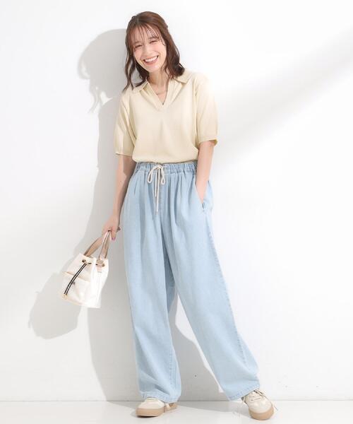 SHOO・LA・RUE（シューラルー） パンツ 暑い夏も軽やかに デニム