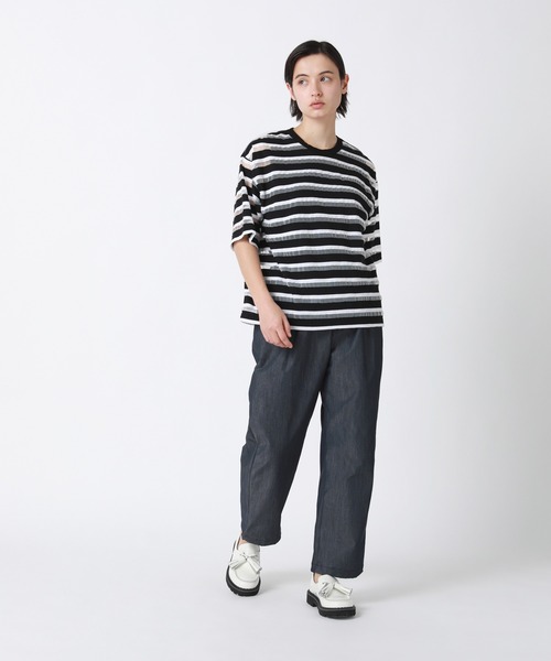 「ZUCCa」 半袖Tシャツ X-LARGE ブラック メンズ