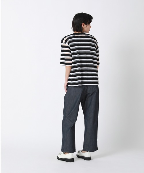「ZUCCa」 半袖Tシャツ X-LARGE ブラック メンズ