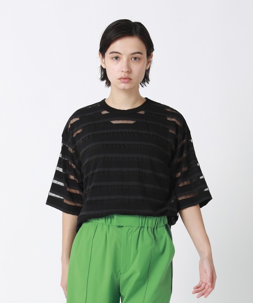 「ZUCCa」 半袖Tシャツ X-LARGE ブラック メンズ