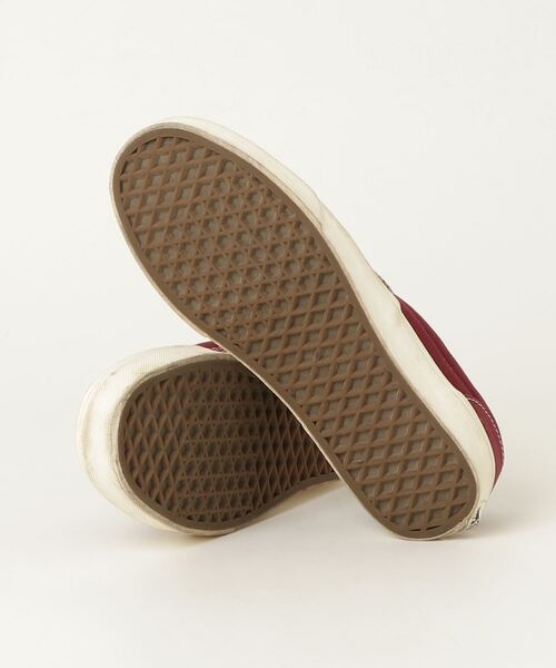 「VANS」 ローカットスニーカー 24.5cm パープル レディース