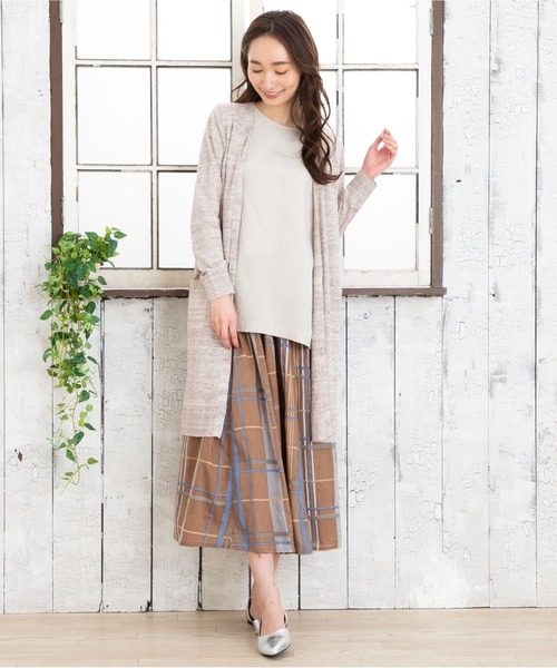 「sabstreet my standard」 ニットカーディガン 9号 グレー レディース_画像8