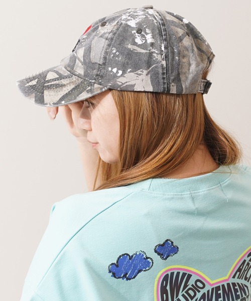 MEMORY キャップ 帽子 「MEMORY」 I LOVE ME 迷彩キャップ