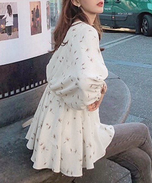 「Miniministore」 7分袖チュニック X-LARGE オフホワイト レディース_画像5