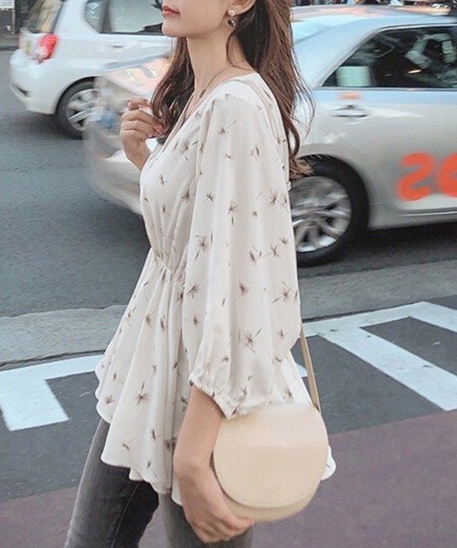 「Miniministore」 7分袖チュニック X-LARGE オフホワイト レディース_画像9