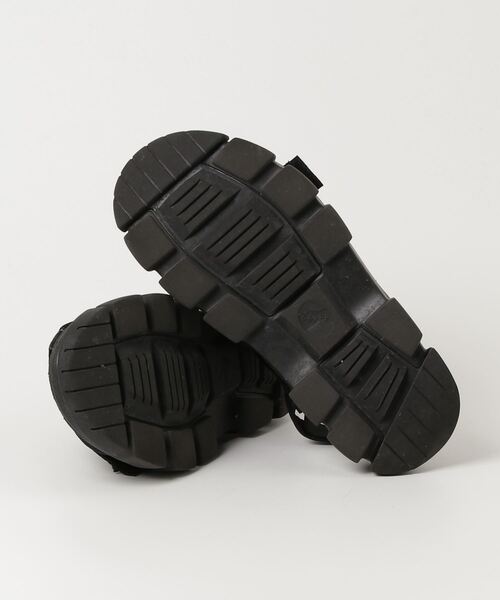 「SHAKA」 フラットサンダル 24cm ブラック レディース_画像3