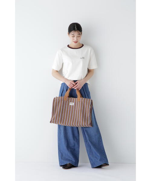 「human woman」 半袖Tシャツ MEDIUM ネイビー レディース_画像5