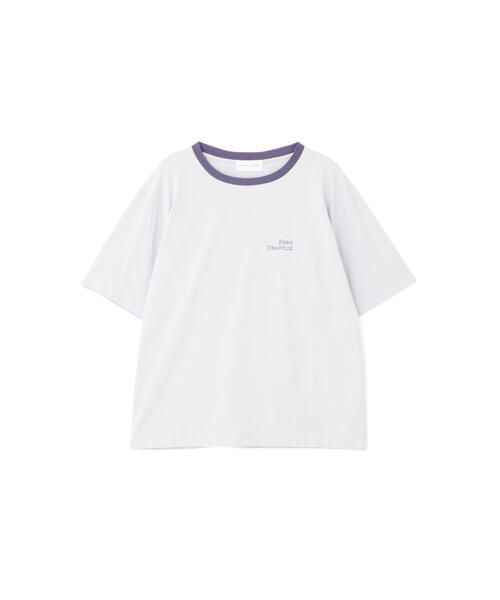 「human woman」 半袖Tシャツ MEDIUM ネイビー レディース_画像9