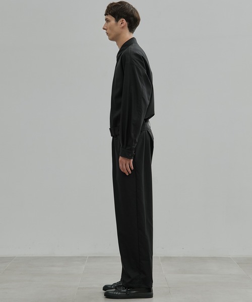 オールインワン Super120s Wool Typewriter Jumpsuit メンズの画像