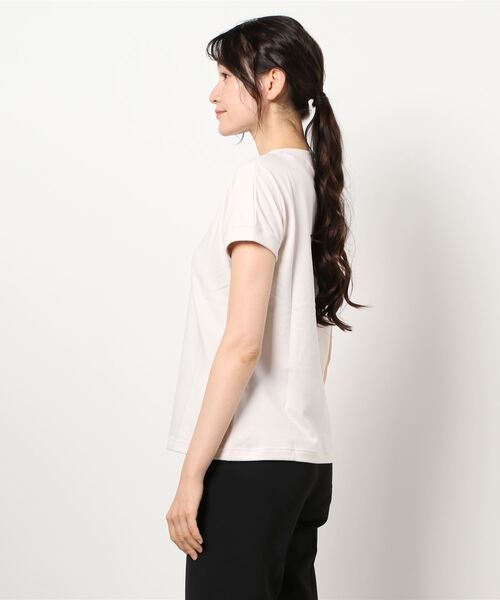 「To b. by agnes b.」 半袖カットソー 36 ベージュ レディース_画像3